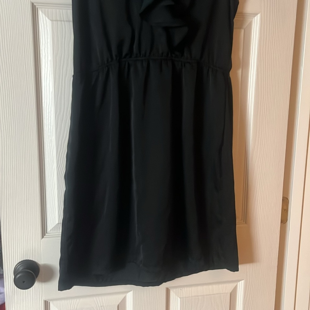 Old Navy Sleeveless Black Ruffle Dress with Pockets Size XL - Picture 2 of 8